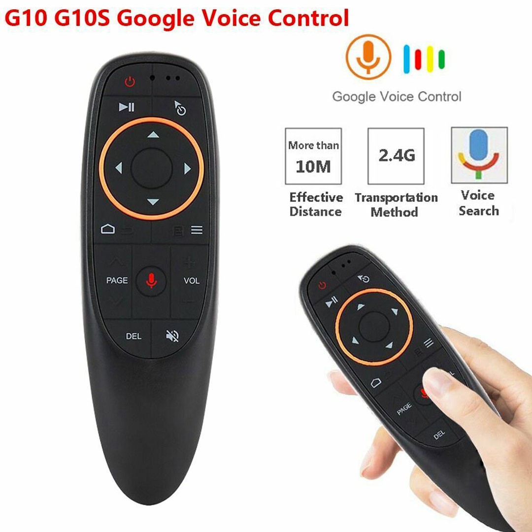 Backlit Voice Remote Control Air Mouse 2.4G – For Android TV Box