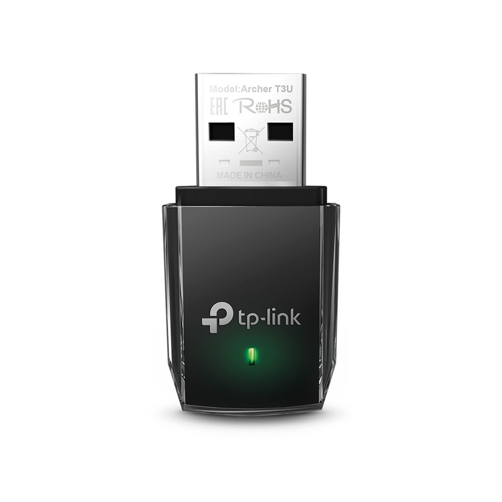 TP-Link Archer T3U AC1300 Mini Wireless MU-MIMO USB Adapter | Dual Band Wi-Fi 2.4GHz / 5GHz | Compact High-Speed Dongle