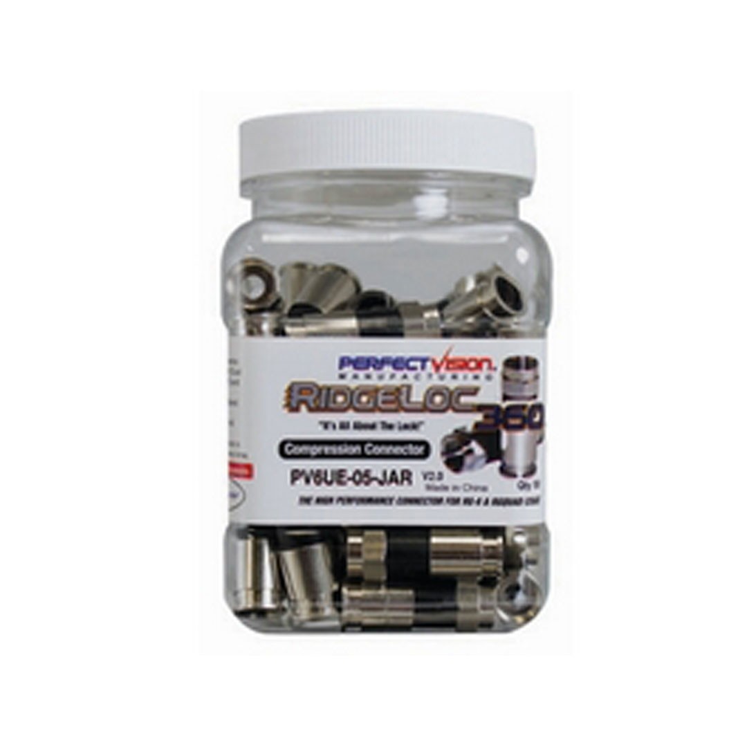 Perfect Vision PV6UE Connector-05-JAR – 50Pc Per Jar