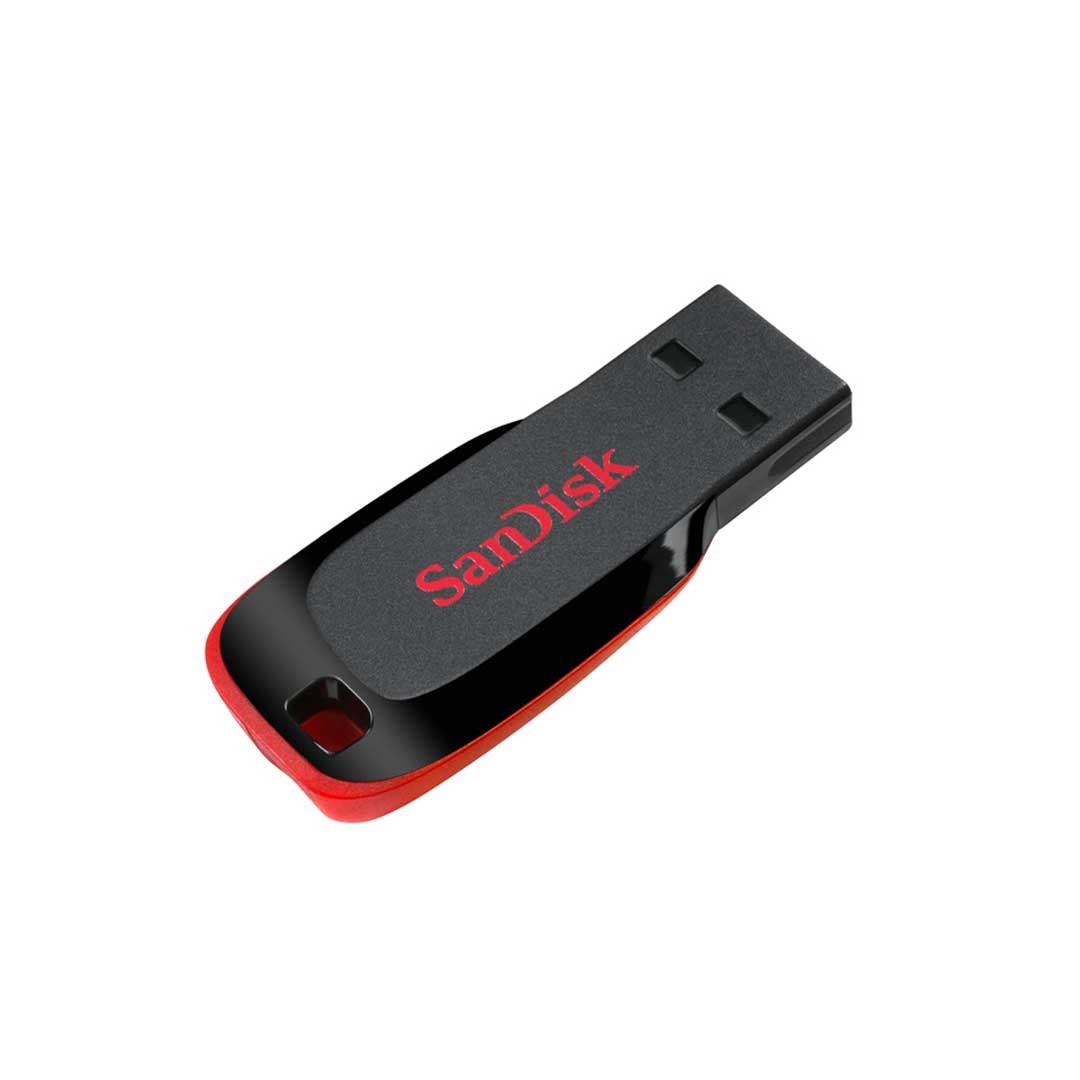 SanDisk Cruzer Blade Flash Drive USB 2.0 | Compact Portable Storage | Durable Design