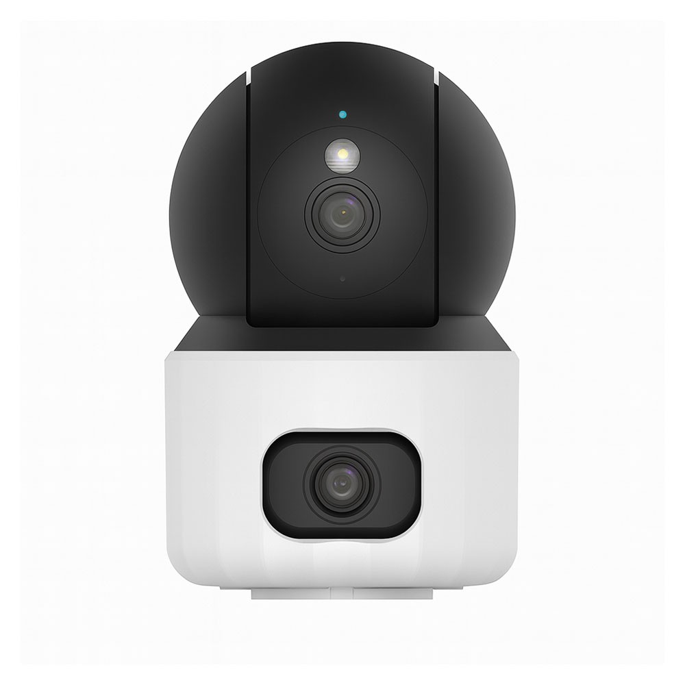 UNIARCH UHO-S3S-M33D 3 MP + 3 MP Dual-Lens PT Wi-Fi Smart Camera – Full Coverage, Color Night Vision, Smart Detection, Two-Way Audio, 512 GB Support