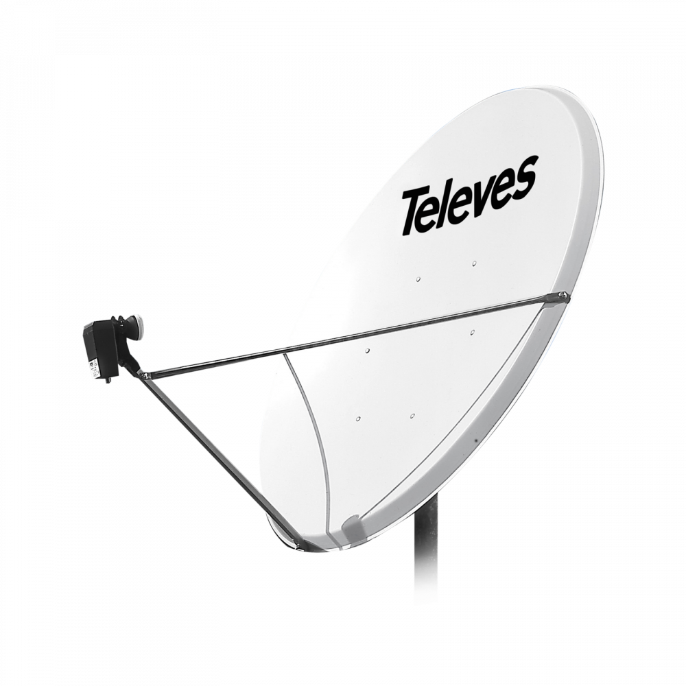 Televes 1300 Steel Satellite Dish 141x130 cm – Ref. 7575